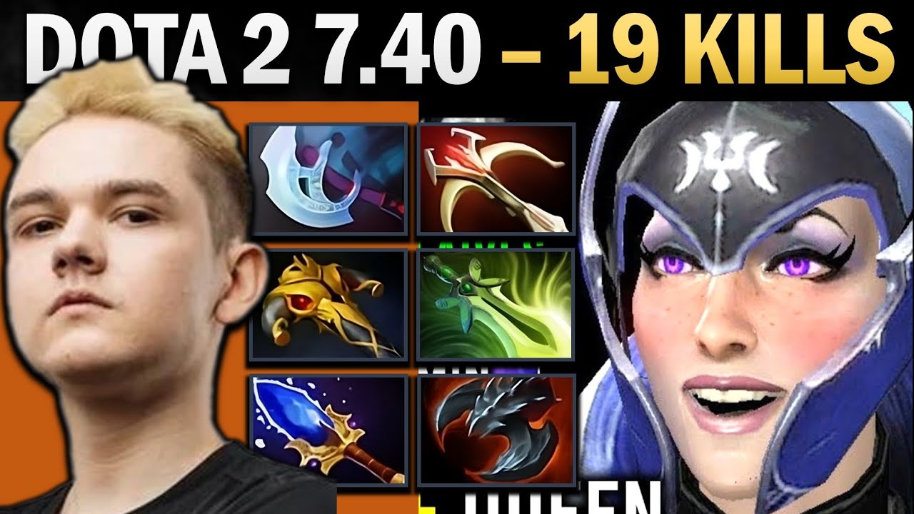Luna Pro Carry with Butterfly and 1100 GPM - Gameplay Dota 2