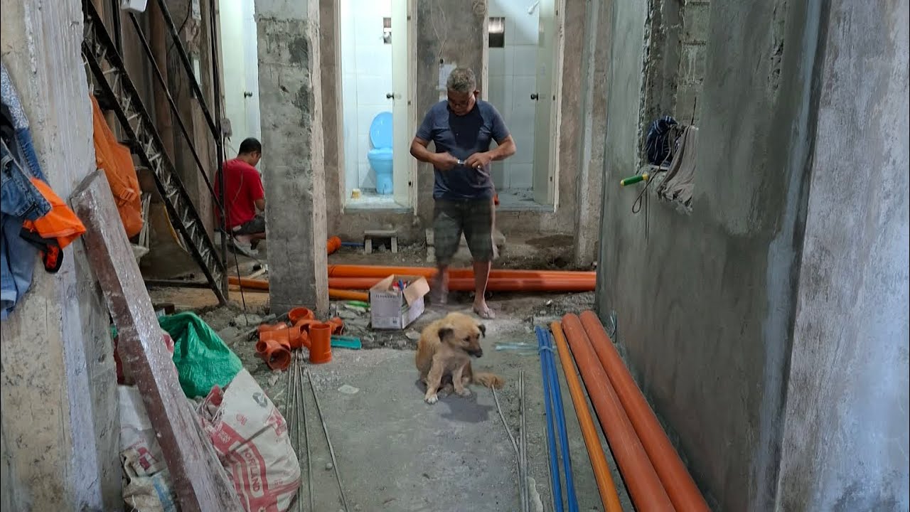 8 months ng tuloy2 ang trabaho nila sa pinapatayong bahay sa Pinas 