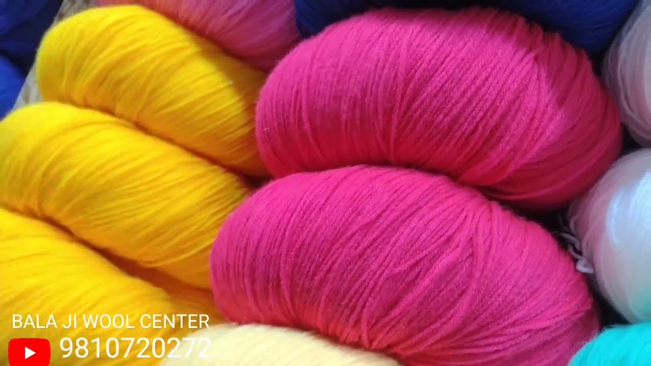 VARDHMAN RELIANCE 4 PLY YARN 10% WOOL 90% ACRYLIC VERY GOOD QUALITY FOR CROCHET AND NEEDLE 👌👌