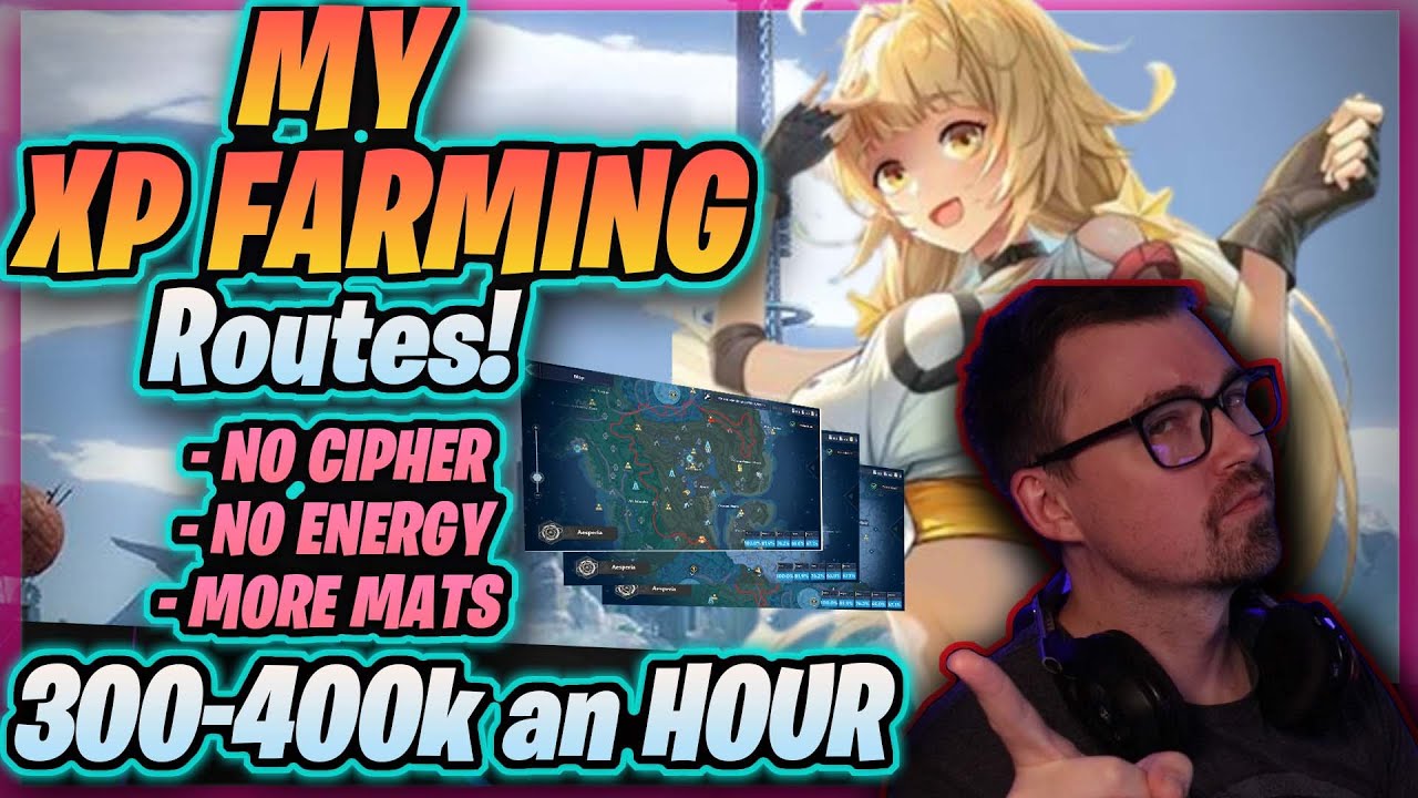 XP Farming Routes - 300k XP or more AN HOUR! [ Tower of Fantasy ]