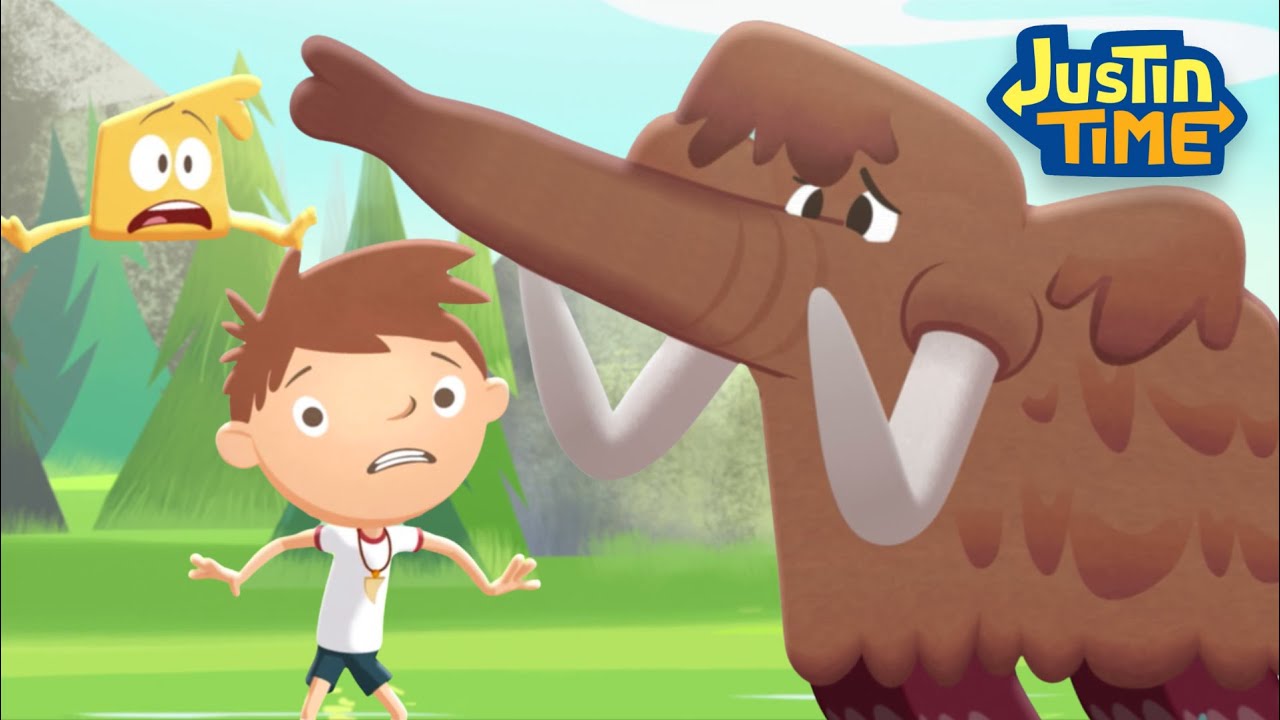 Justin’s Wild Animal Adventures! 🐘🦒 | Justin Time | Animals for Kids