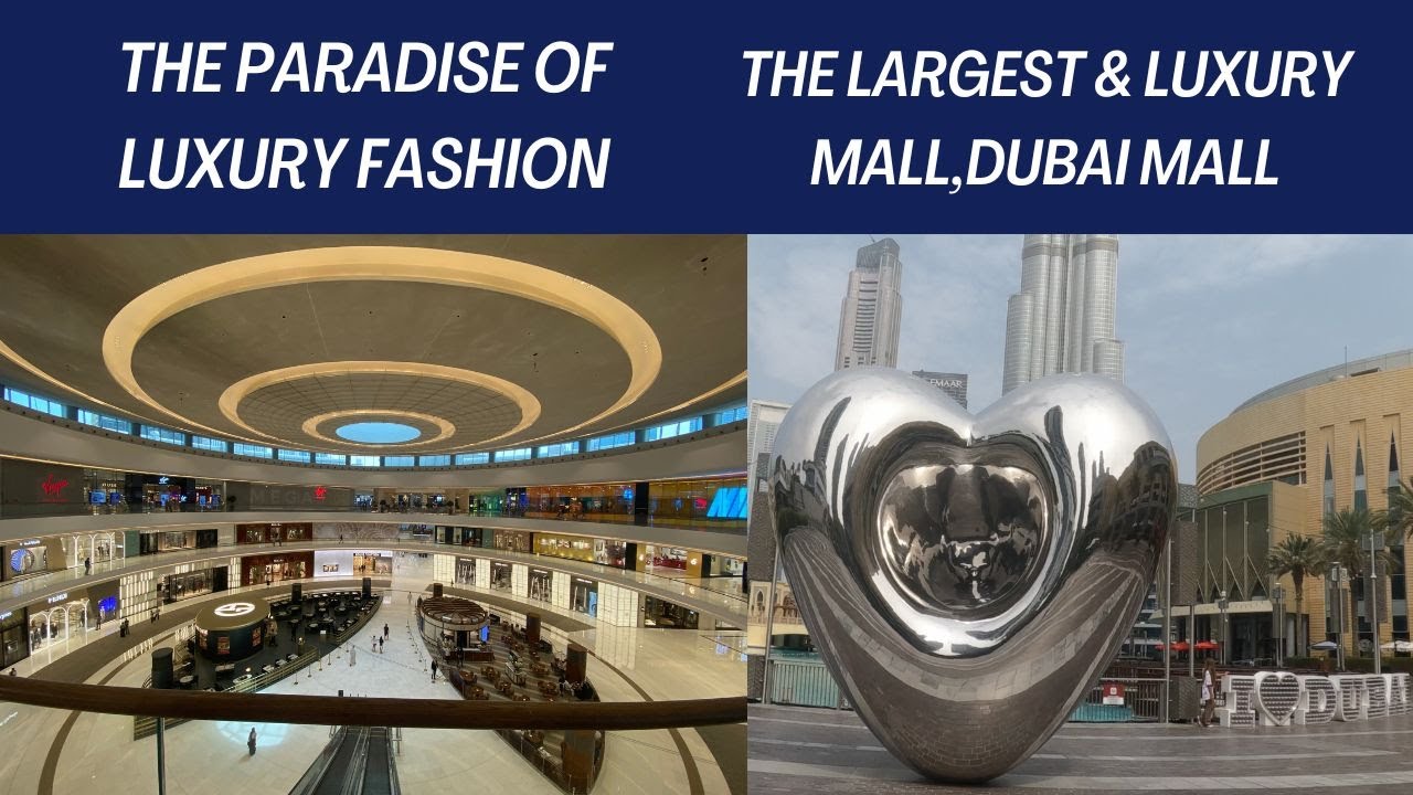 Dubai Mall: Exploring the World's largest shopping destination | dubai mall tour 4k videos