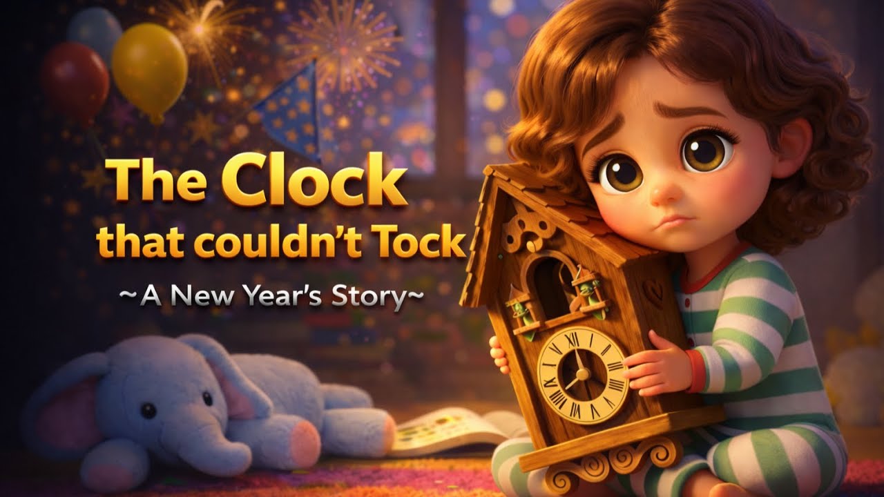 The Clock That Couldn’t Tock ⏰ | A New Year’s Story for Kids