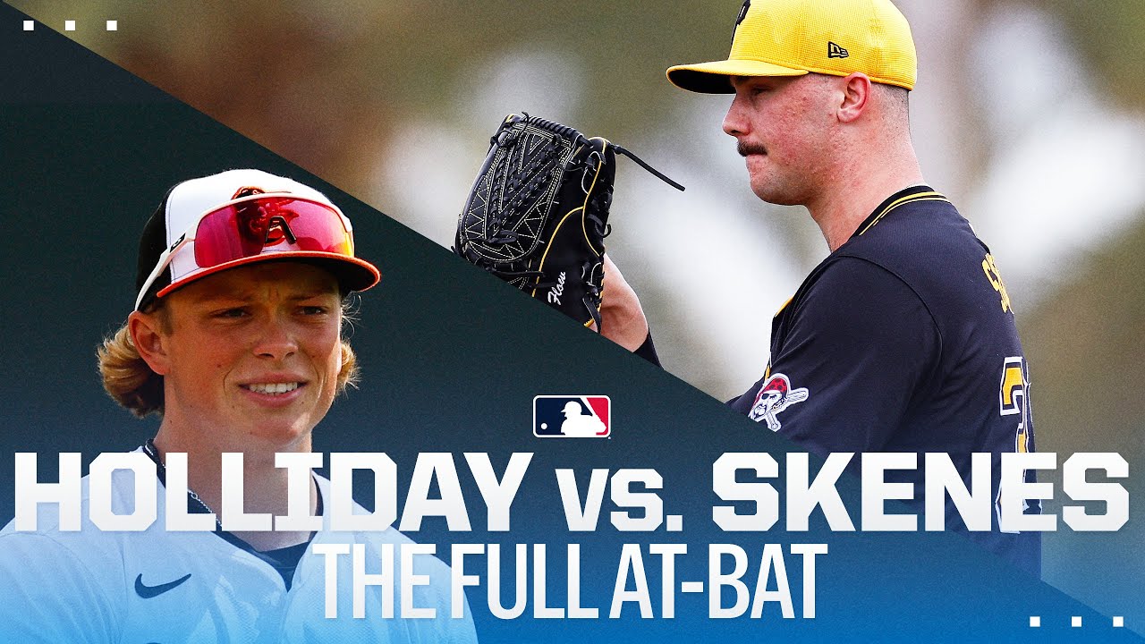 Jackson Holliday vs. Paul Skenes: the FULL at-bat!