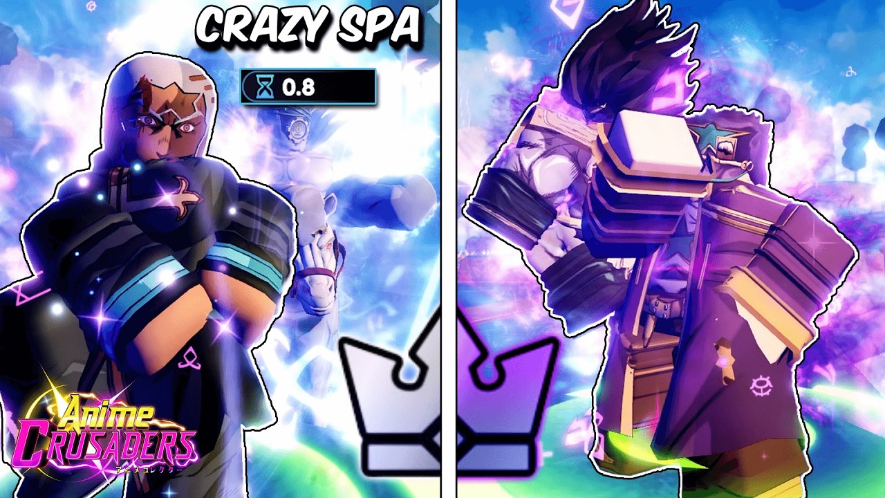 Evolving the *NEW* OP Jojo units in Anime Crusaders