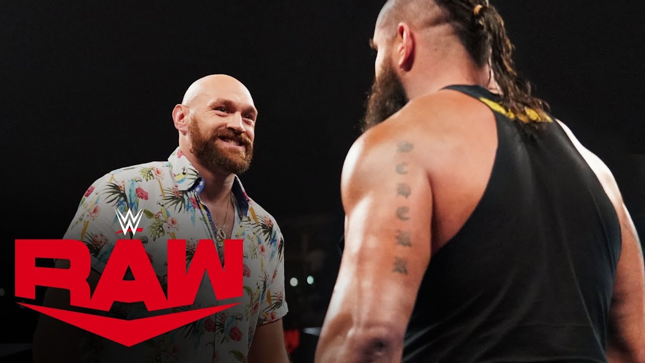 Тайсон Фьюри грозится нокаутировать Брауна Строумана: Raw, 14 октября 2019 г.