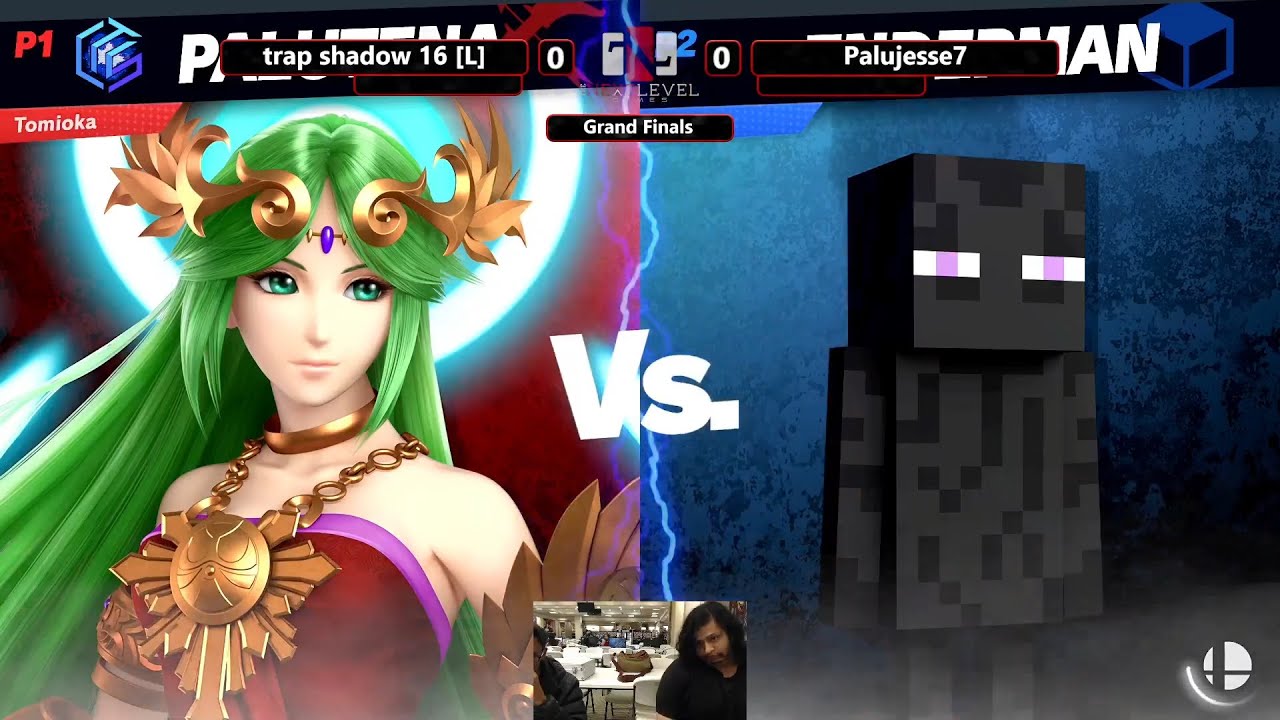 Smash @ TNLG 61 - GF - PaluJesse7 (Palutena) vs. trap shadow 16 (Steve) - SSBU