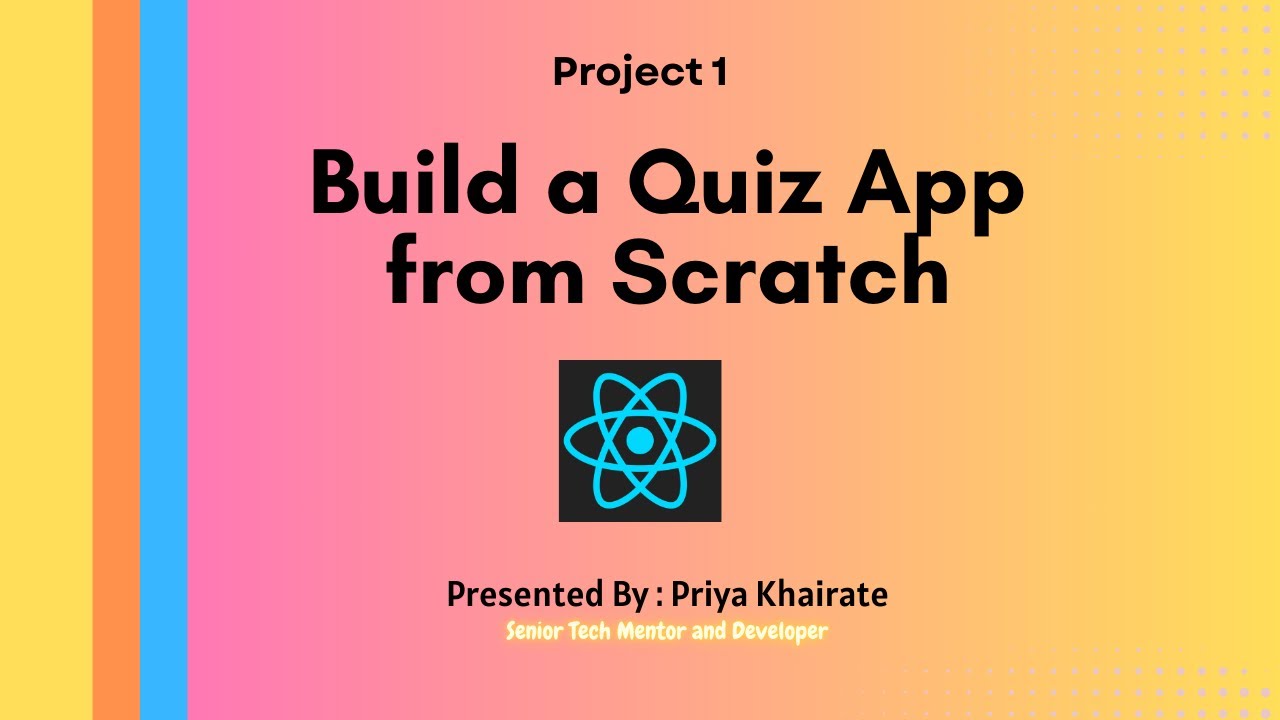🚀Level up frontend development skills:  Build a Quiz App from Scratch using React