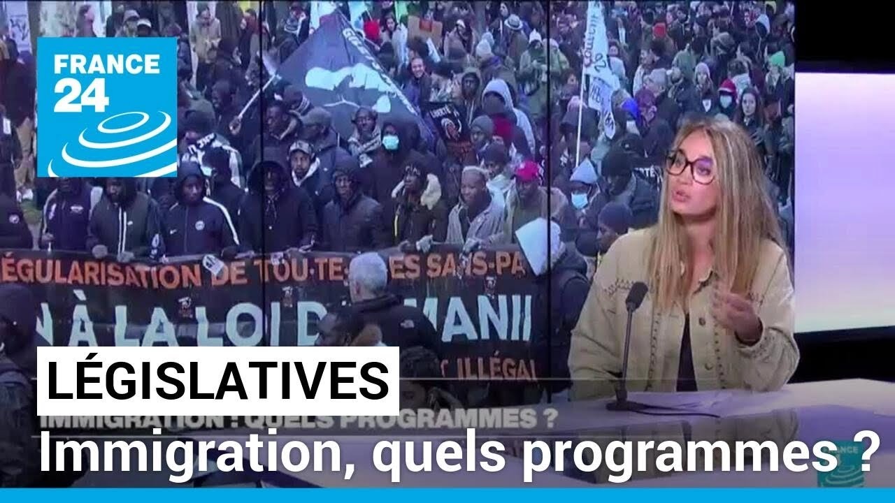 Législatives : immigration, quels programmes ? • FRANCE 24