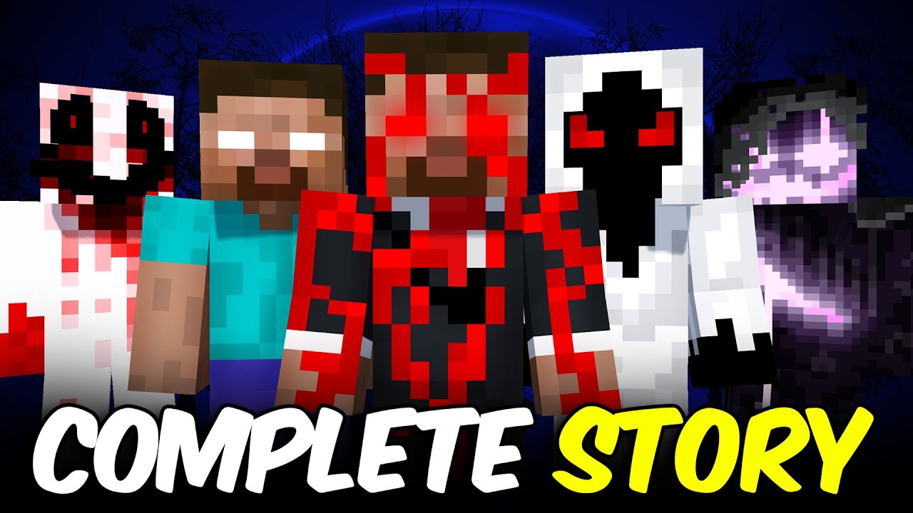 The Legend Of Herobrine's Cursed Brother (Bloodbrine) - Complete Story