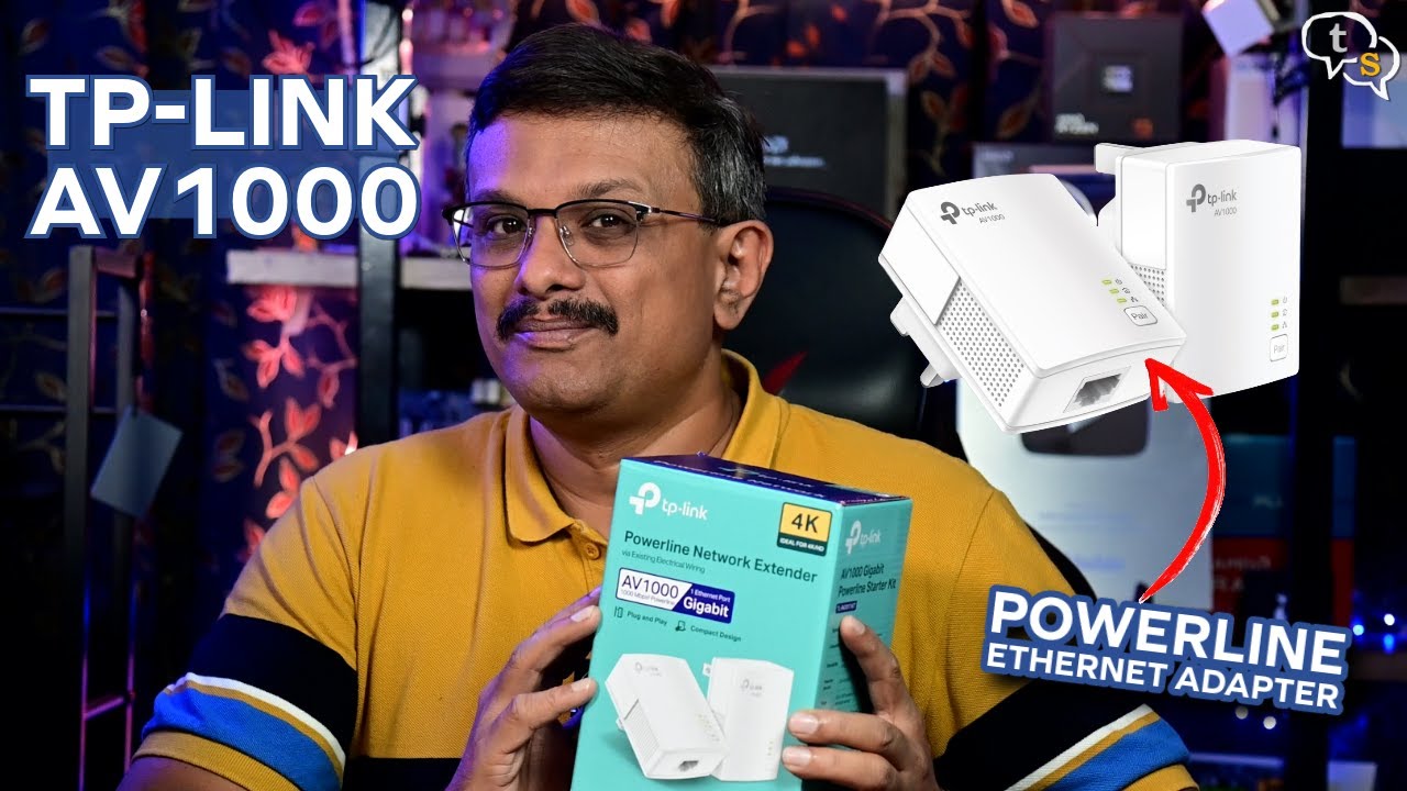 Интернет через электропроводку | Адаптер Ethernet TP Link AV1000 Powerline
