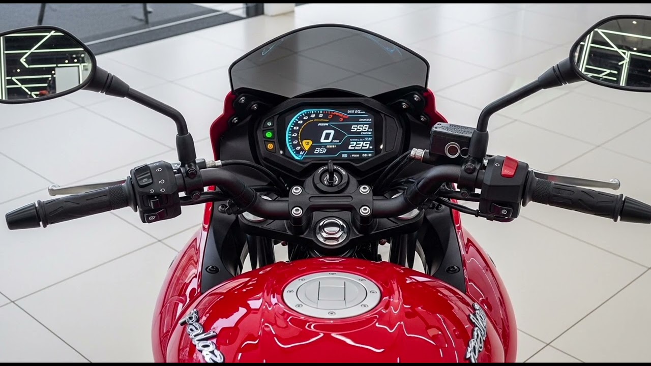 Red Pulsar 200F 2026 – Next-Level Bike! #dream #love #bikereview 