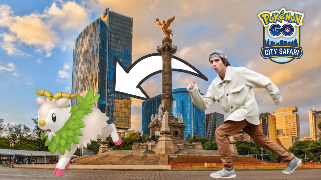 &iexcl;&iexcl;CAMIN&Eacute; TODO EL DIA EN CIUDAD DE M&Eacute;XICO POR ESTE SHINY!!!-Safari city CDMX-POK&Eacute;MON GO
