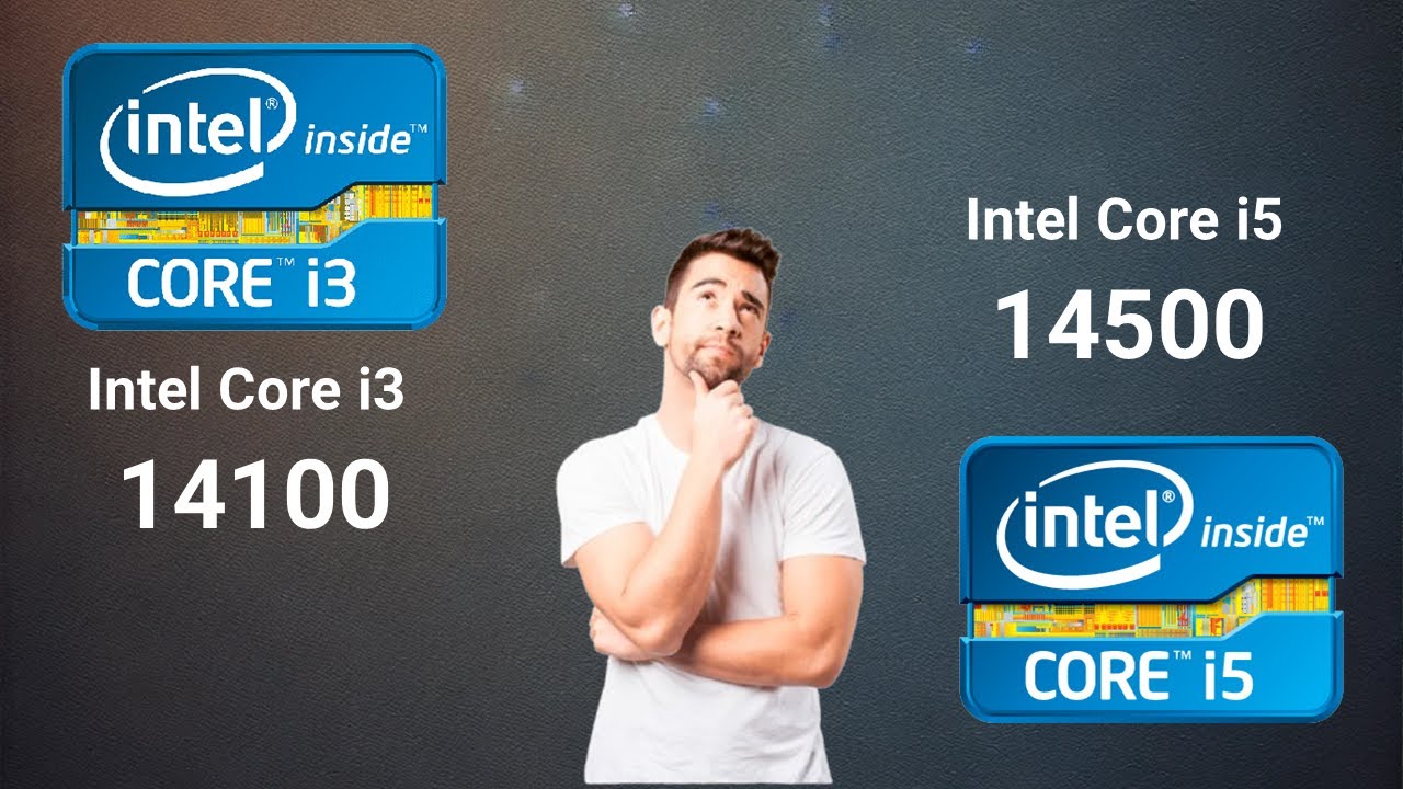 Intel Core i3 14100 VS Intel Core i5 14500
