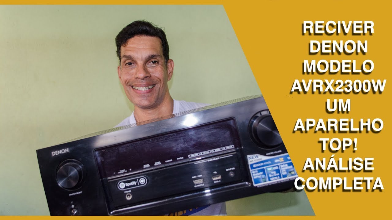 Unbox e análise completa Denon AVRX2300w