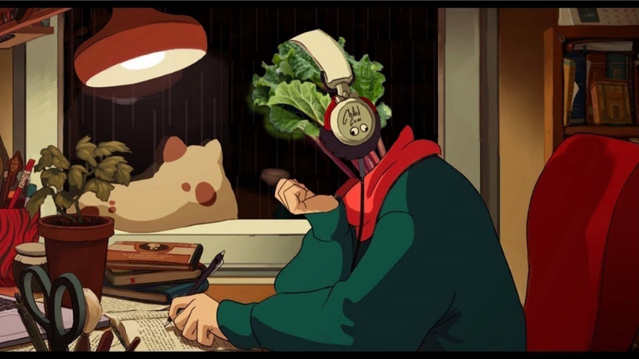 Rhubarb growing beats to relax/study to