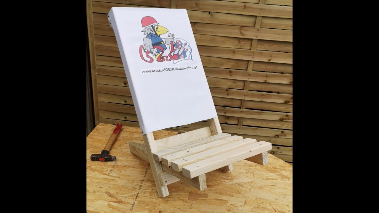 Workshop Schwedenstuhl basteln - Online Zeltlager KJF Limburg-Weilburg