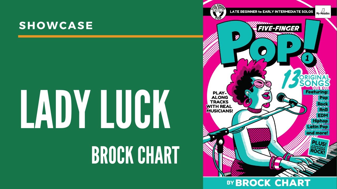 Lady Luck by Brock Chart | Early Intermediate Pop Piano Solo