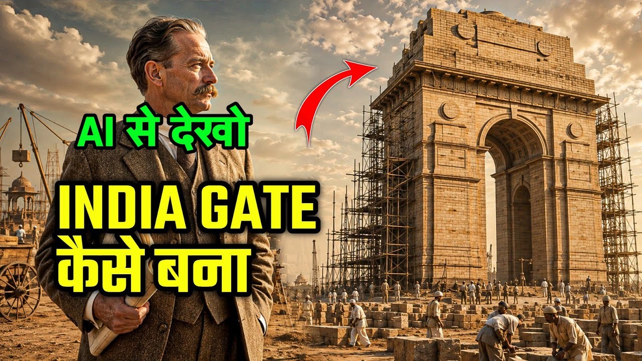 See How India Gate Was Built | Indian History Documentary
