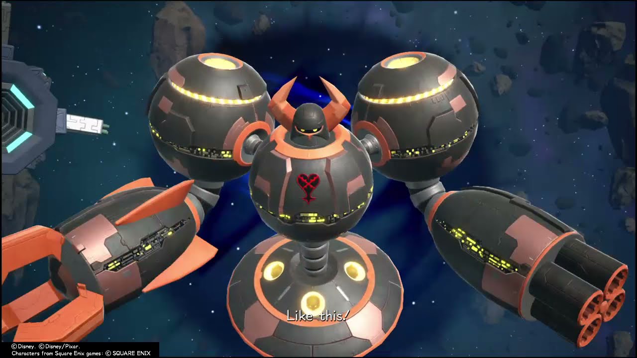 Golden Highwind VS Astrowarrior - KINGDOM HEARTS Ⅲ