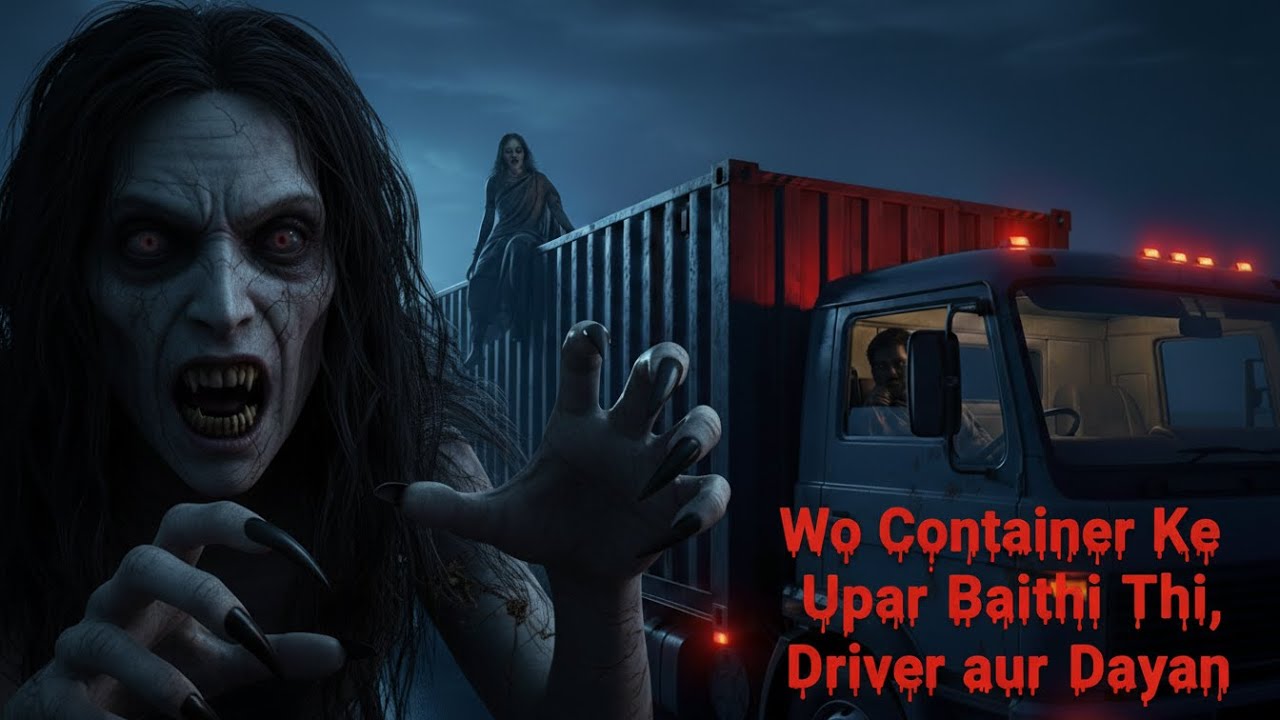 Wo Container Ke Upar Baithi Thi | Driver aur Dayan