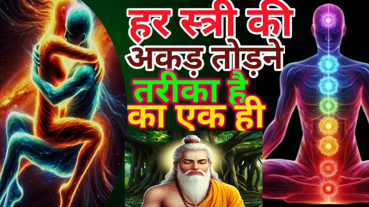 हर स्त्री की अकड़ तोड़ने का एक ही तरीका है -OSHO#story 