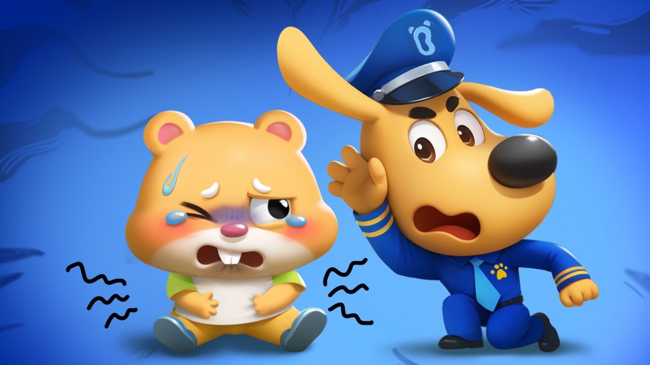🍗Kunyah Makananmu | Ada Suara Aneh di Perut 😮| Kebiasaan Baik | Kartun Anak | Kepala Polisi Labrador