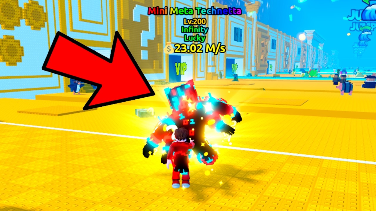 ASÍ CONSEGUÍ al BRAINROT más OP LUCKY META TECHNETTA de ESCAPA DEL TSUNAMI BRAINROT