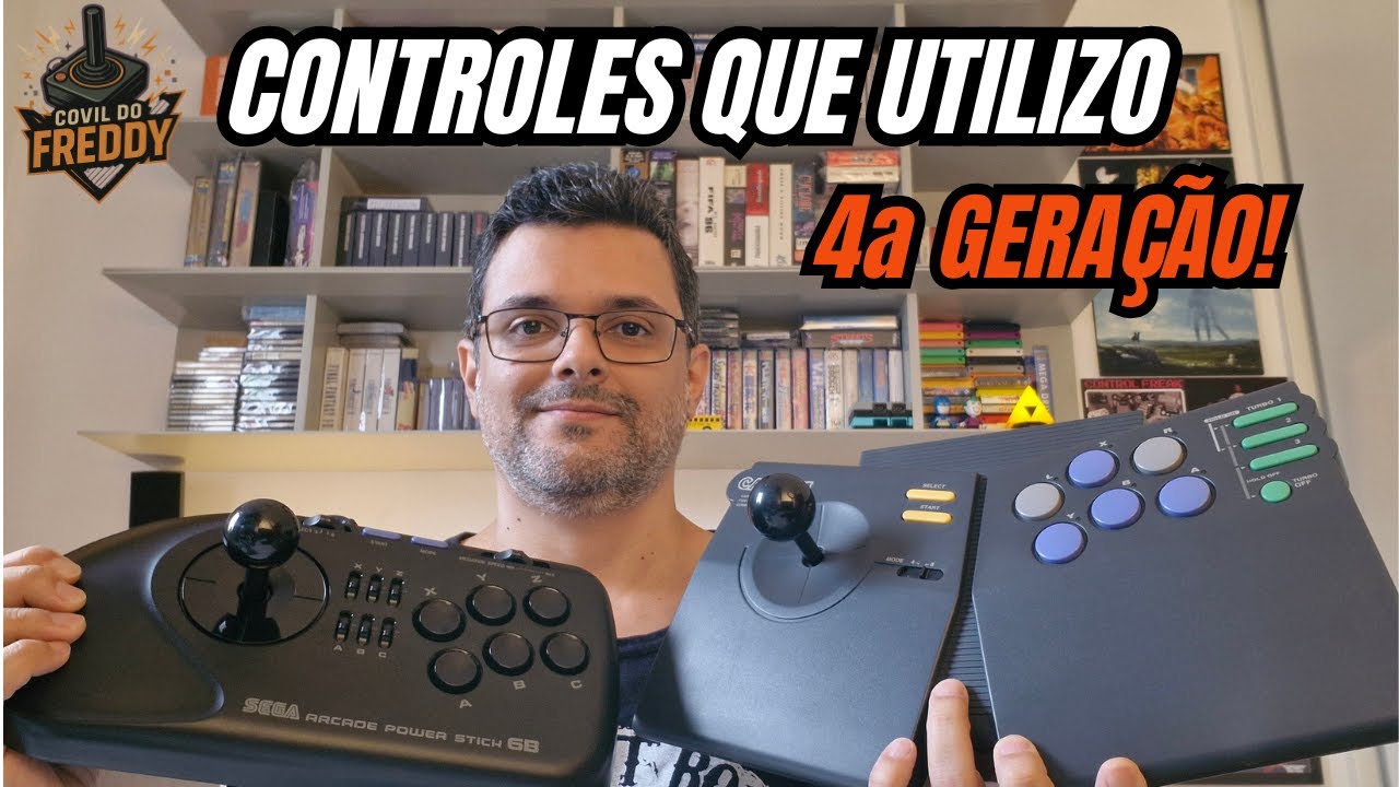 Do Original ao Arcade: Os Melhores Controles para Super Nintendo e Mega Drive!