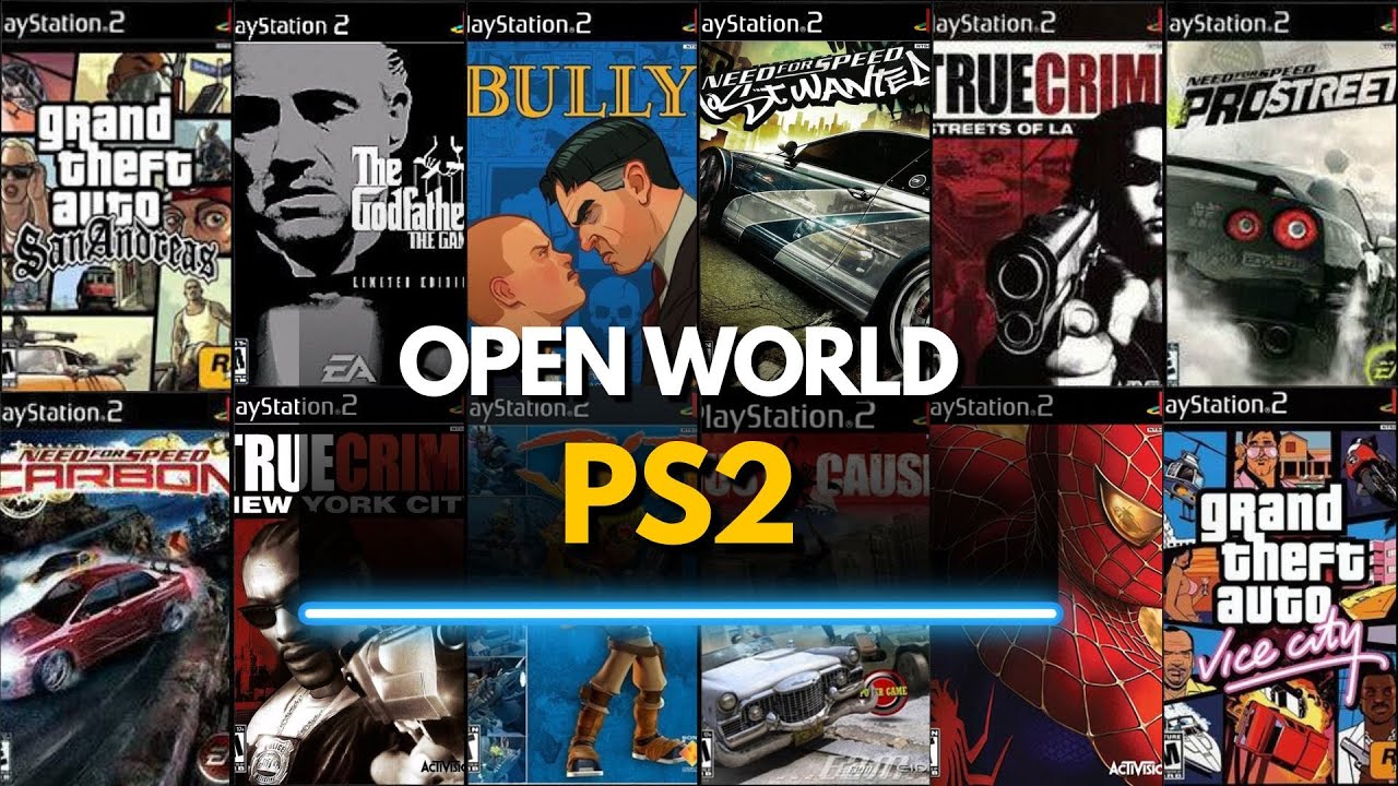 Top 35 Best OPEN WORLD Games for PS2 to Play Right Now