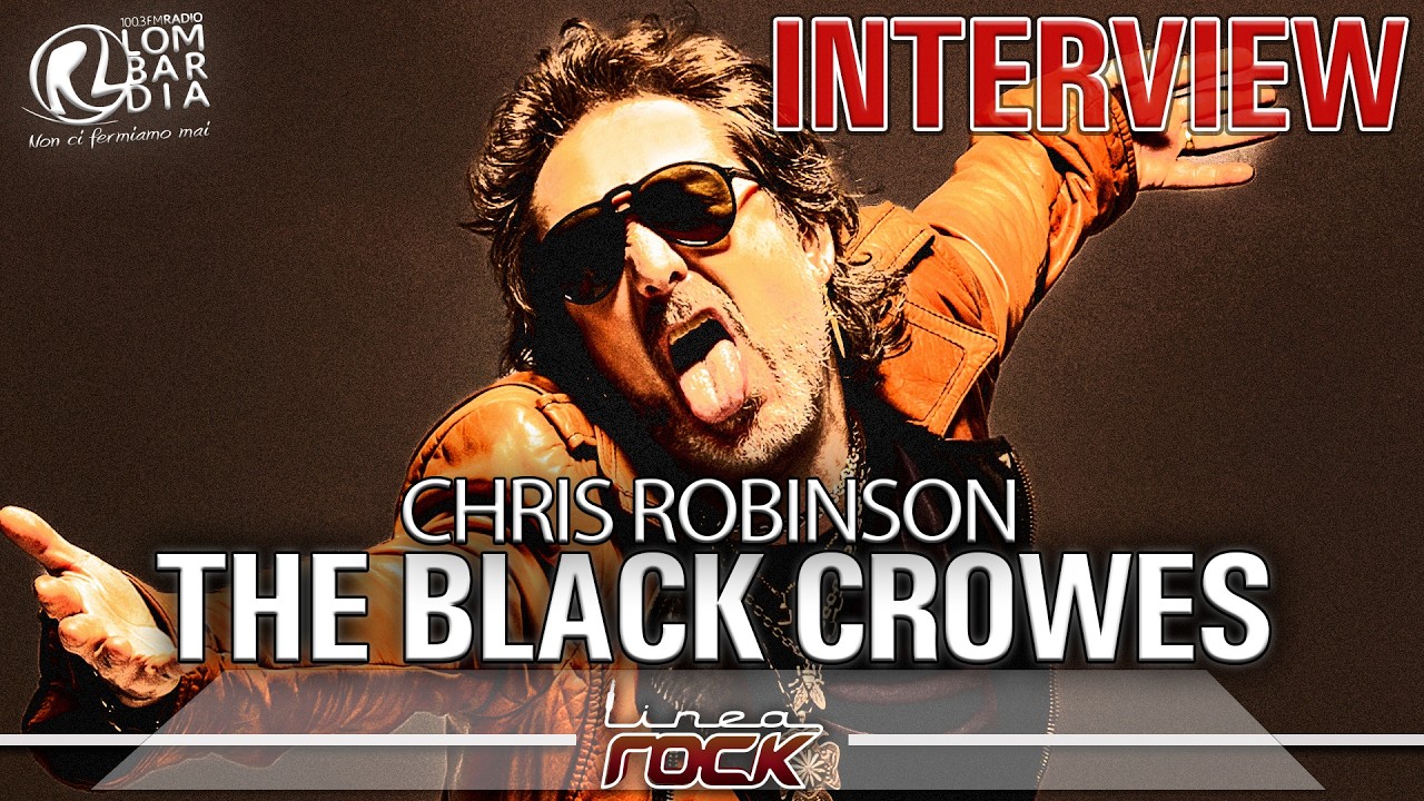 THE BLACK CROWES -Chris Robinson 