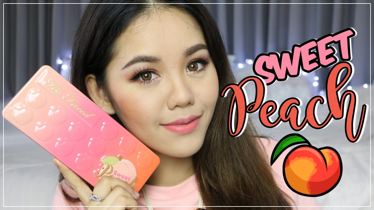 เห่อแกะกล่อง+ รีวิว Too Faced sweet peach Palette | wonderpeach