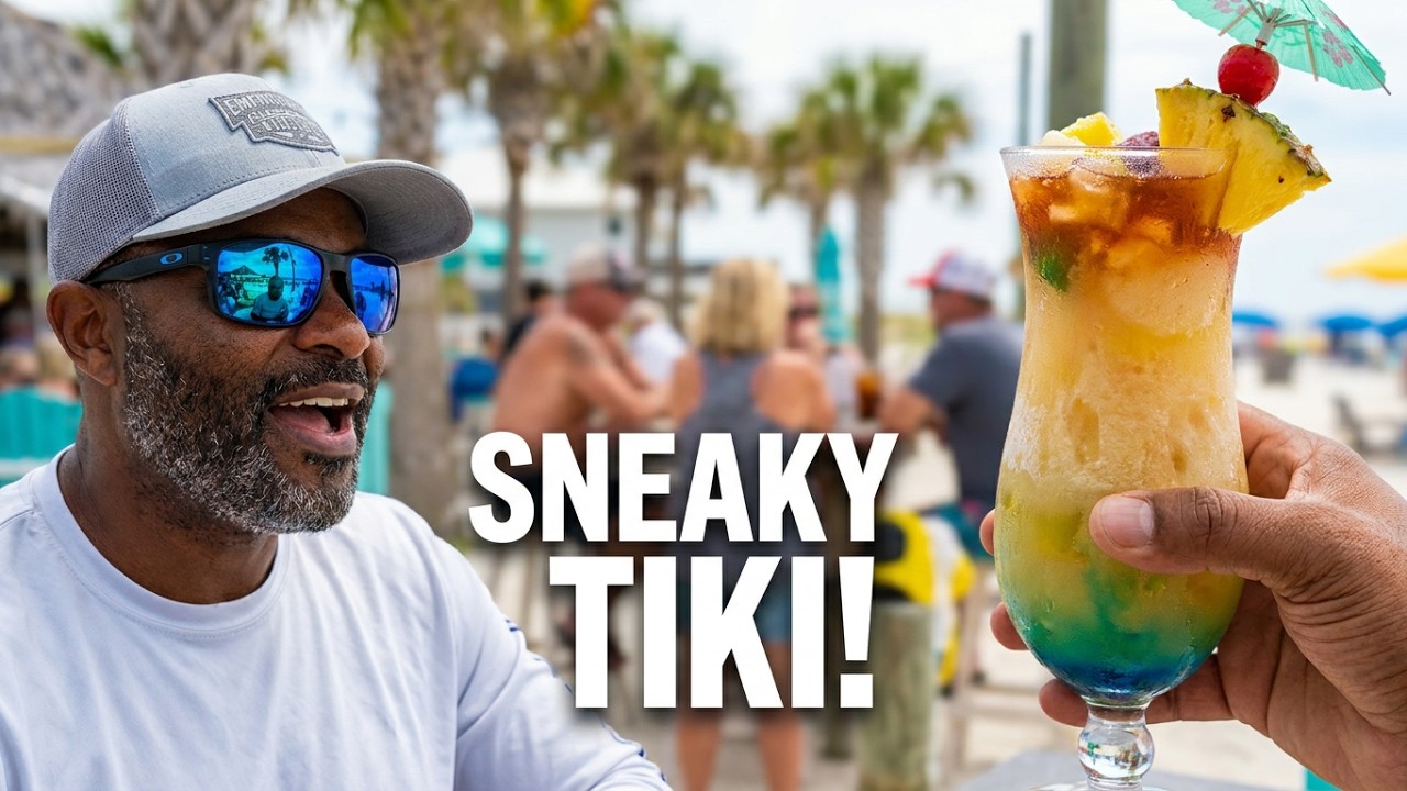 Sneaky Tiki Bar | Pensacola Beach Fl | #staycation