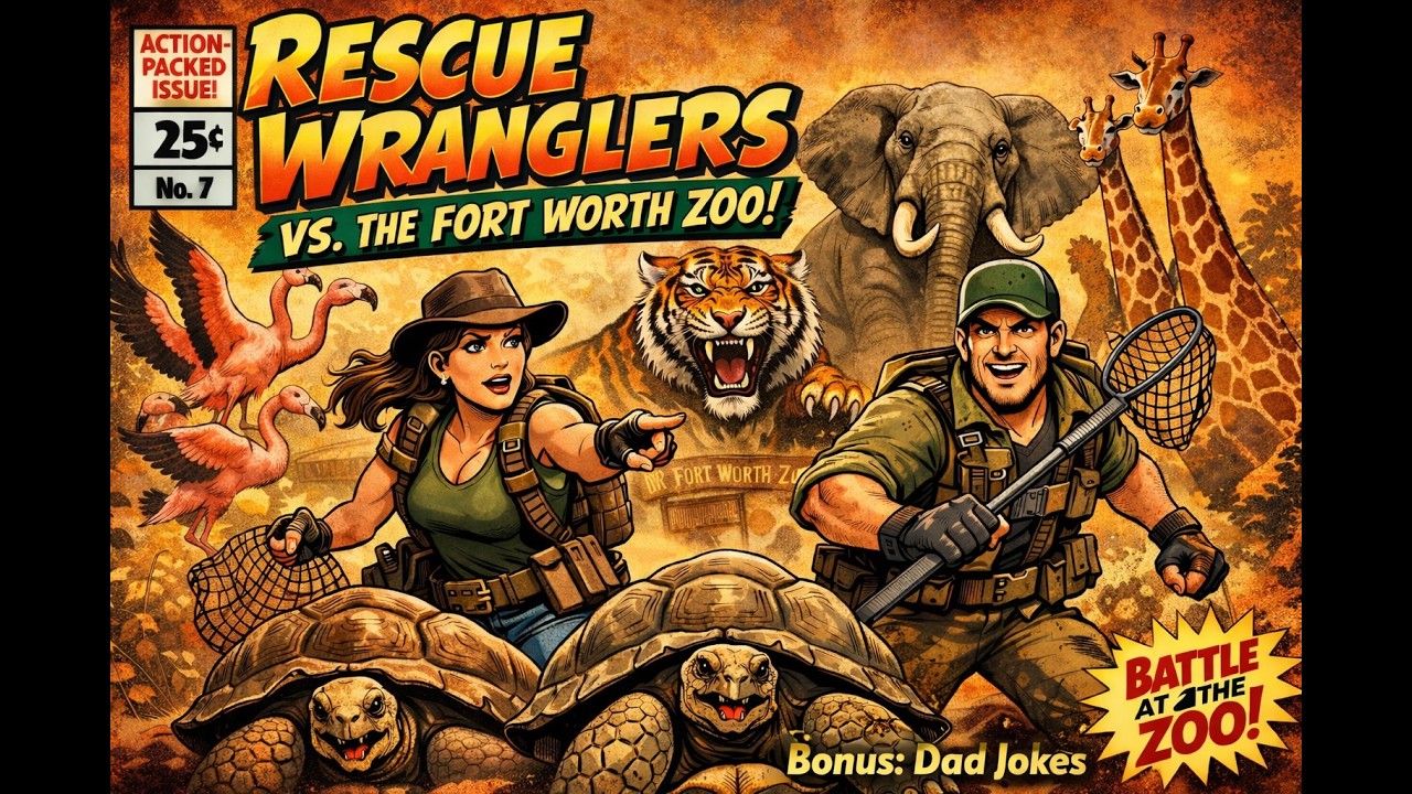 RESCUE WRANGLERS TAKE ON THE FORT WORTH ZOO!
