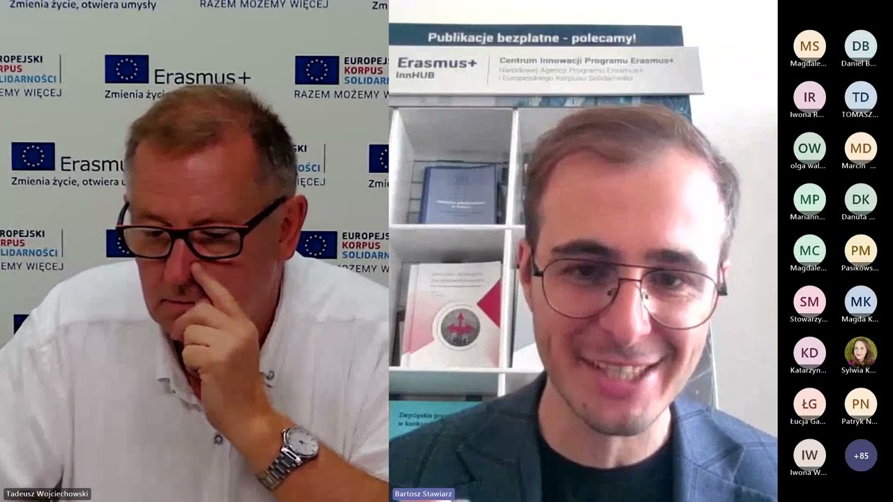 Webinarium Erasmus+ Sport: Mobilność kadry sportowej oraz współpraca instytucji