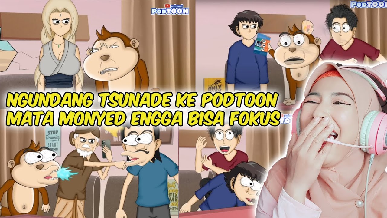 PODTOON TSUNADE DAN TSUBASA, JAGA MATA NYA TETAP KEATAS