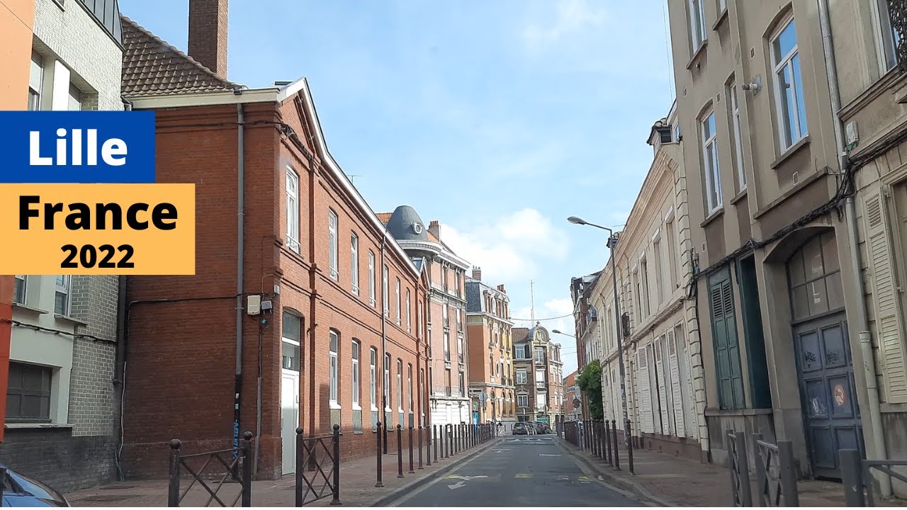 Driving in  Lille - France