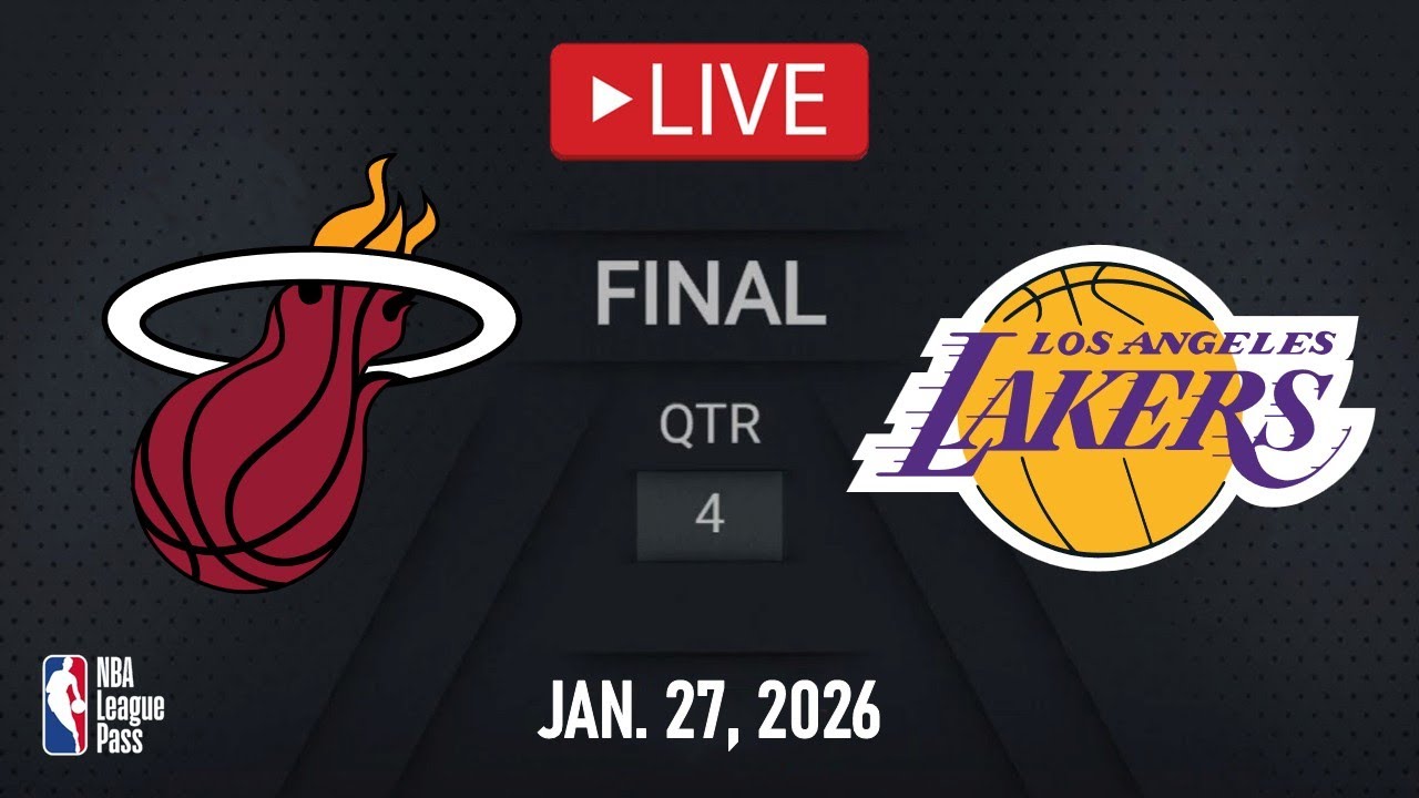 NBA LIVE NOW! Los Angeles Lakers vs Miami Heat | Jan. 27, 2026 | Heat vs Lakers NBA LIVE 2K26