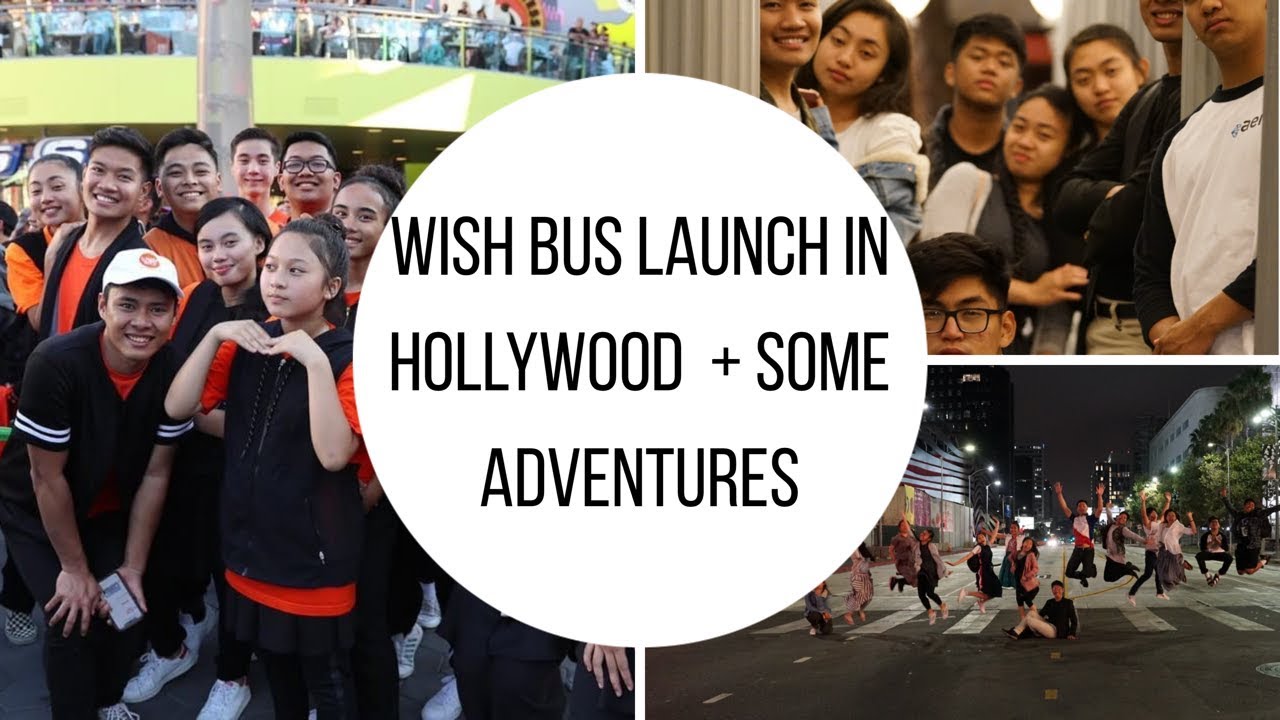 Wish Bus Launch in Hollywood + More | Erika Sun