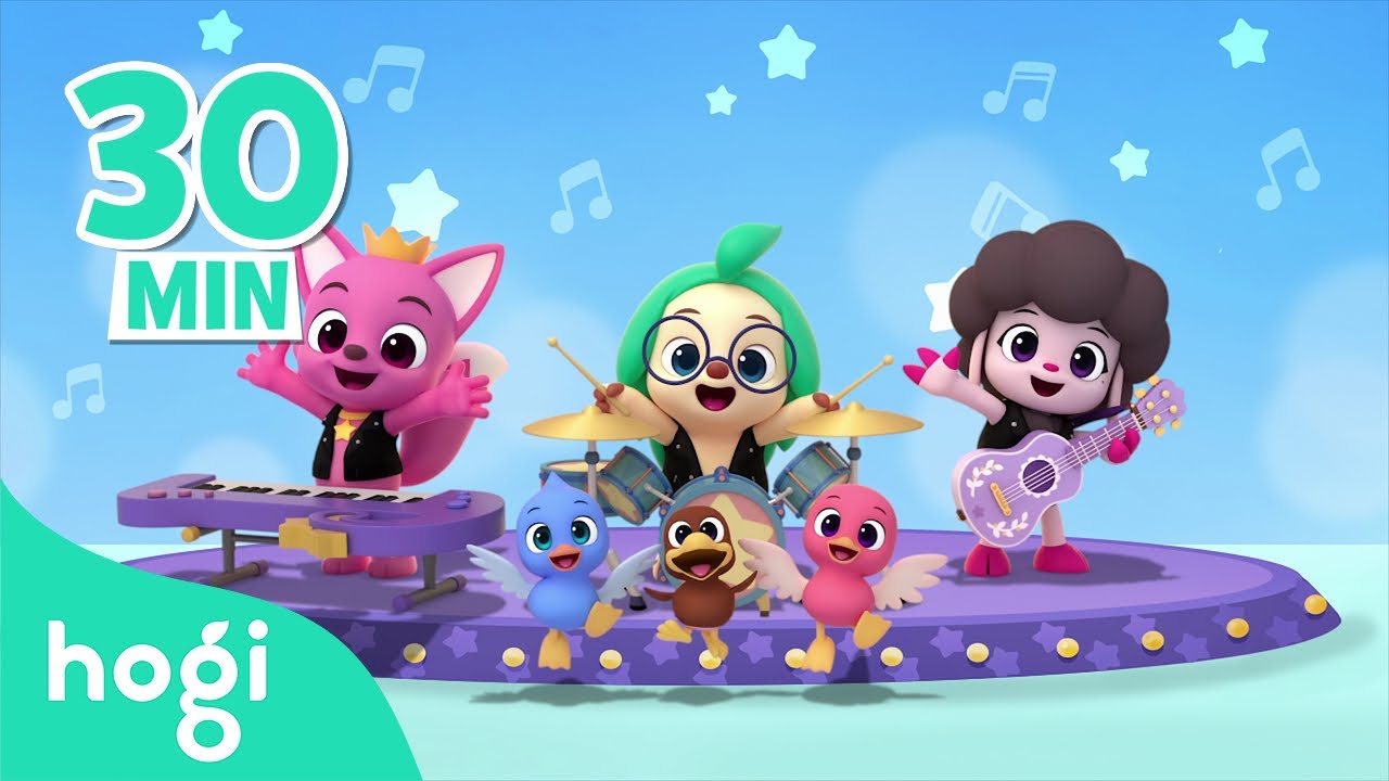 I am the music man and more songs! | Sing Along Compilation | Kids Favorite rhymes | Pinkfong Hogi
