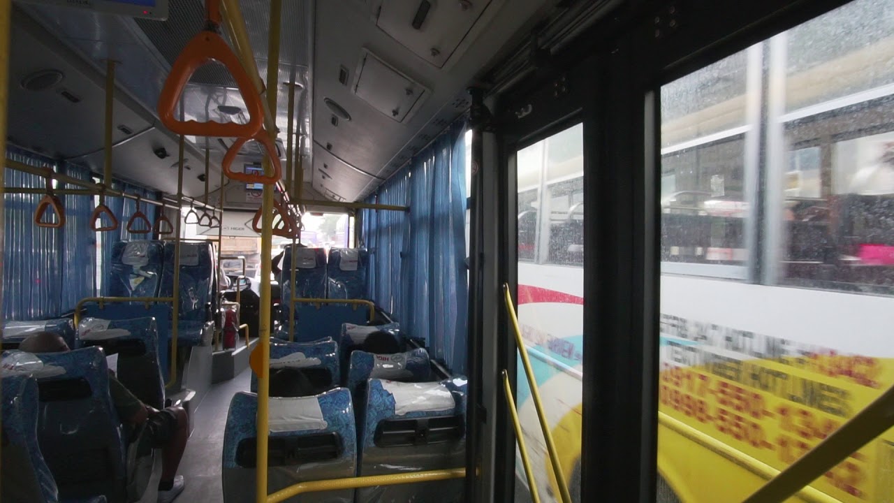Philippines, P2P bus ride from Fairview to Makati