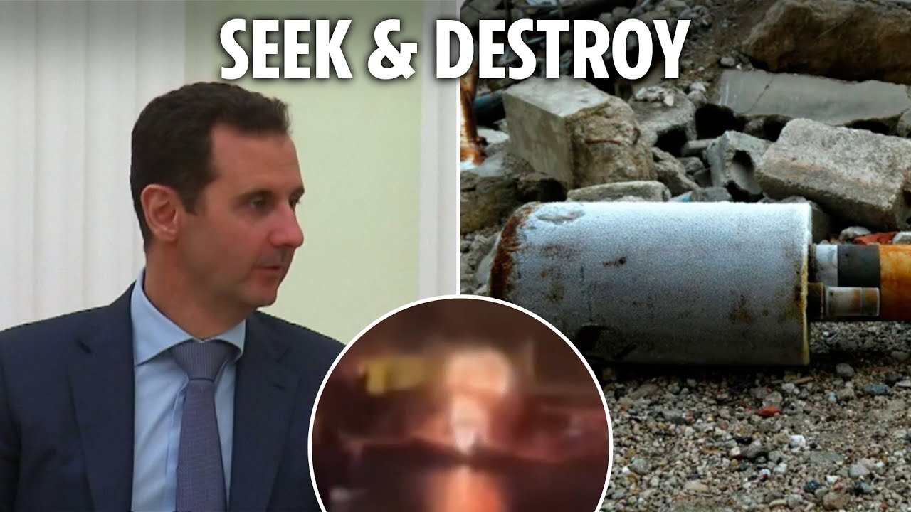 Race to obliterate Assad’s deadly chemical weapons stockpile before terrorists get to them