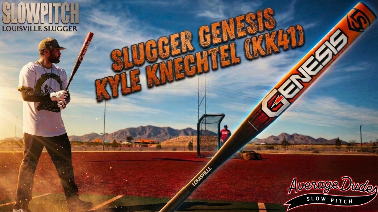 Бита Louisville Slugger Genesis Kyle Knechtel (KK41) | 1PC Powerload | Обзор биты для софтбола USSSA