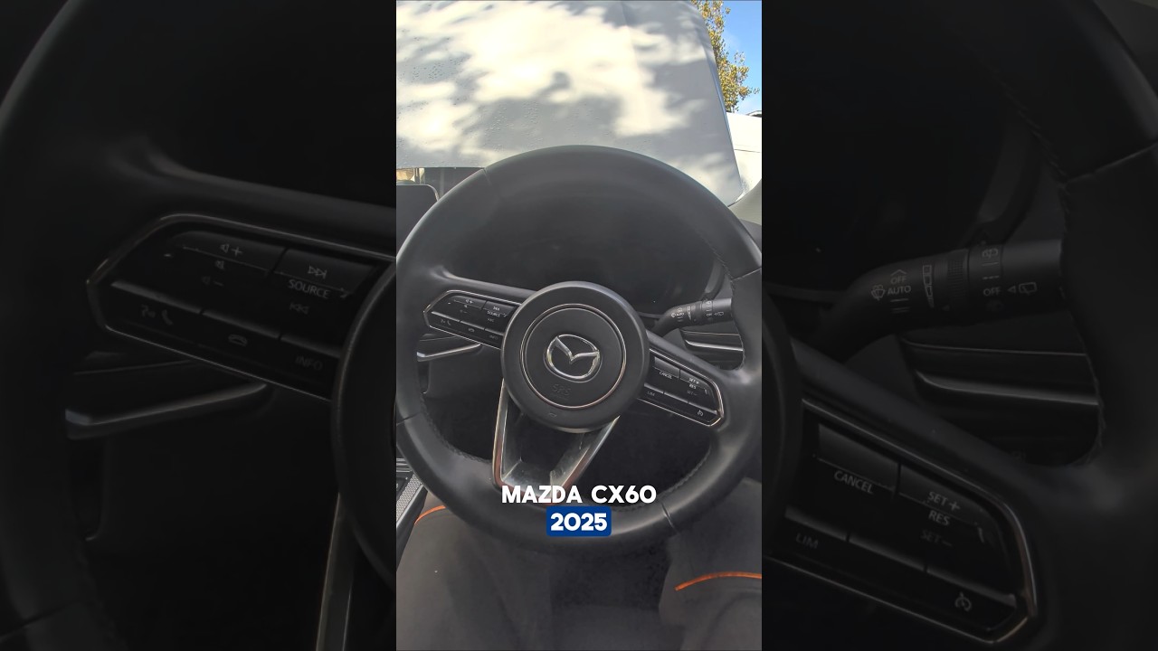 НОВАЯ Mazda CX-60 🚨 Как сбросить индикатор сервисного обслуживания? 
