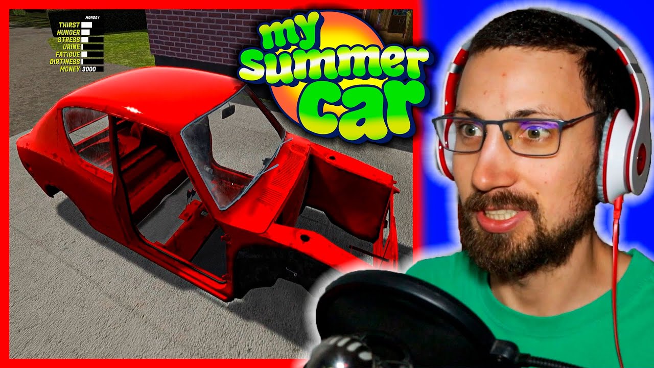 My Summer Car | Um MEMBRO me indicou o jogo e um INSCRITO me PRESENTEOU na Steam