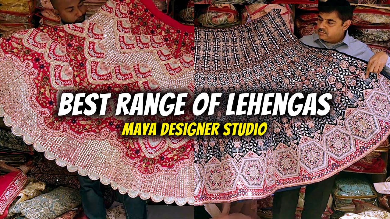 Best Wedding Lehenga Collection 2022 | Maya Designer Studio | Ram Mandir | Kolkata
