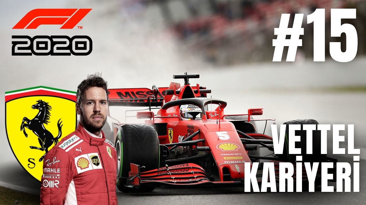 DUMAN ATARAK ÇİZGİYİ GEÇMEK!? F1 2020 VETTEL KARİYERİ #15