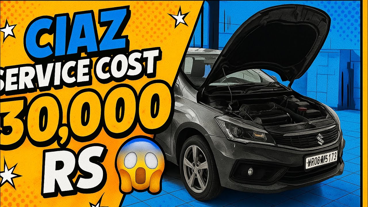 Ciaz Service Shocked Me! ₹30,000 Bill 😱 | Real Cost Breakdown! #carservice #shocking