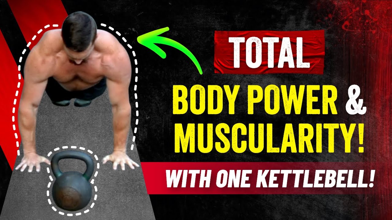 Single Kettlebell Man Maker Routine Like Burpees On Steroids! | Coach MANdler