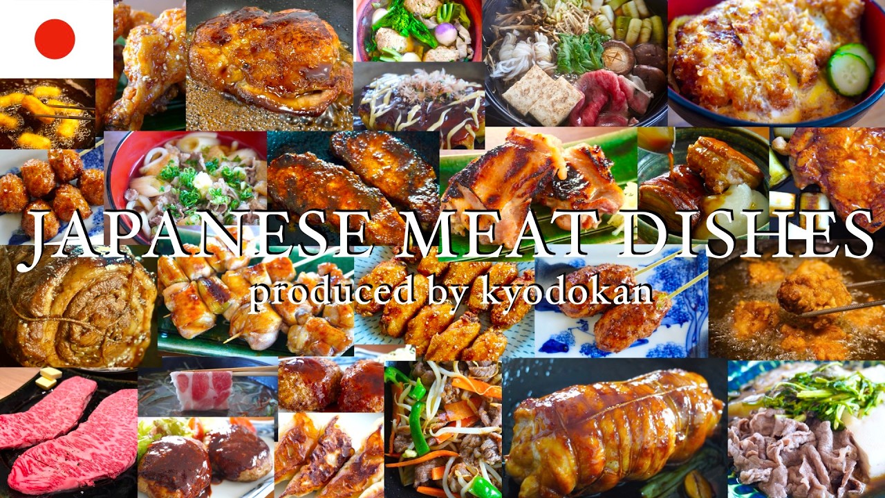30 японских мясных блюд: курица, свинина, говядина и баранина. Перед поездкой в ​​Японию!